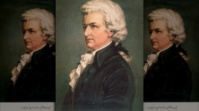 Portrait of Wolfgang Amadeus Mozart