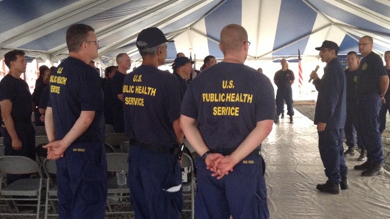 USPHS corps on deployment 