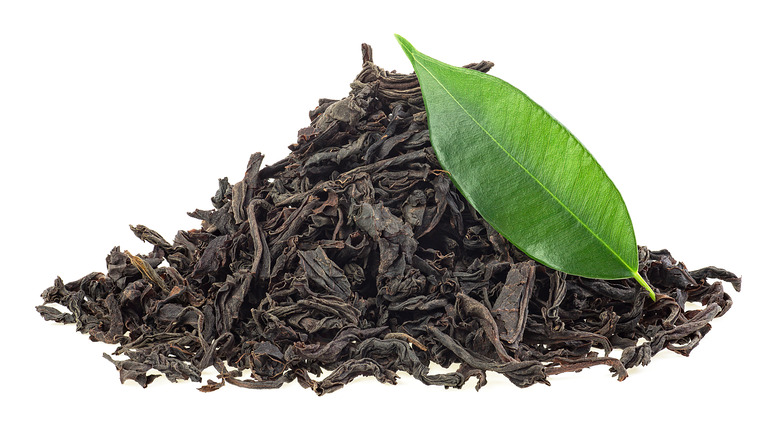 loose tea leaves