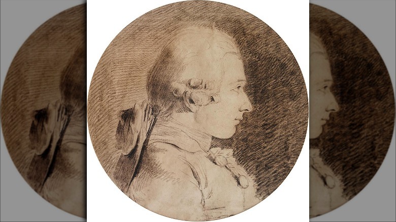 Portrait of Marquis de Sade (1740-1814)