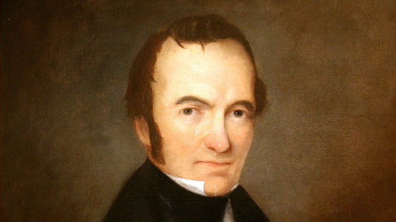 portrait of Stephen F. Austin looking serious