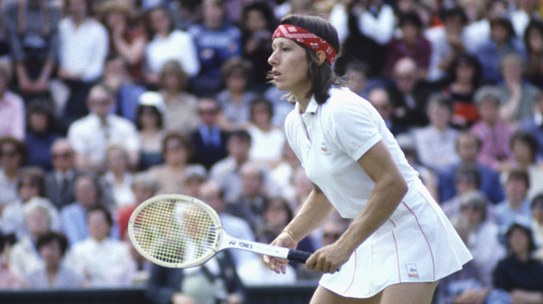 martina navratilova at wimbledon