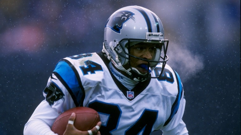 Rae Carruth playing in 1997