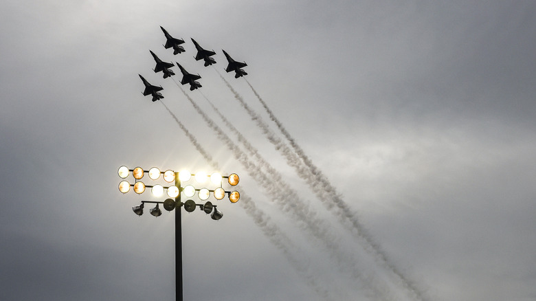 U.S. Air Force flyover