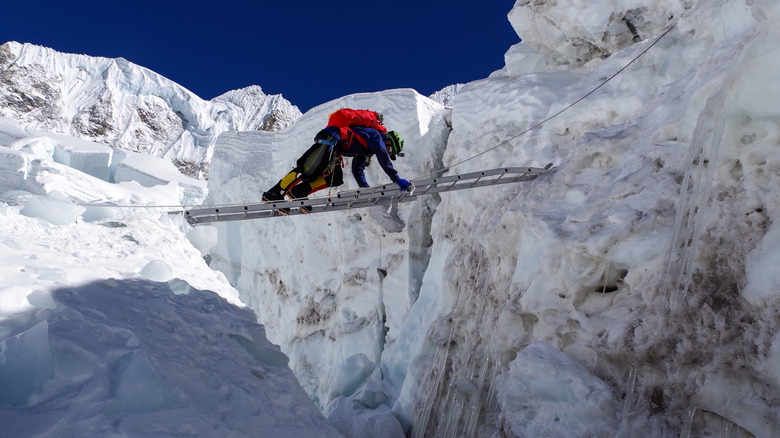 climber at Mount Everest