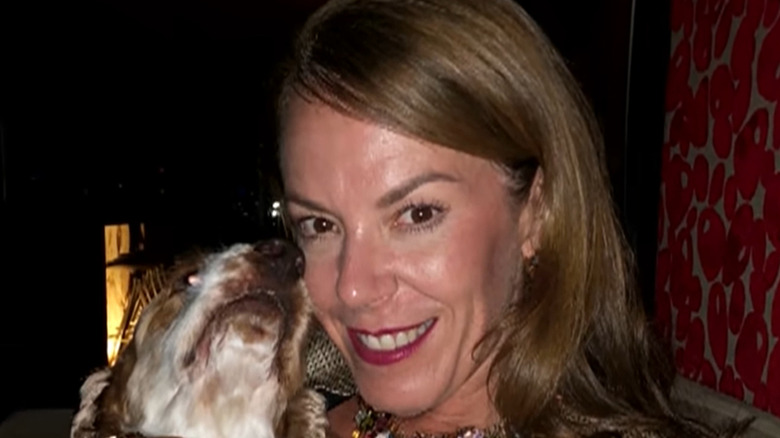Melissa Caddick with dog
