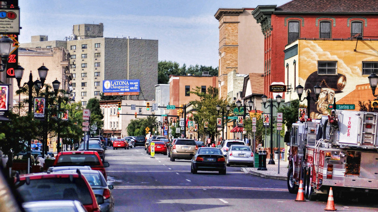 Downtown Pittston, Pennsylvania