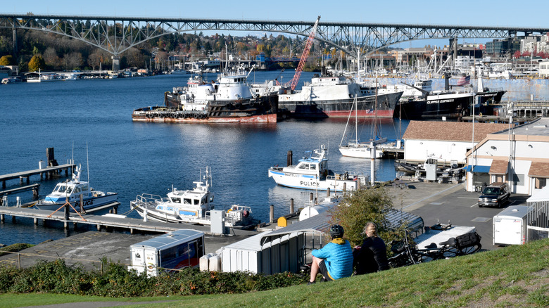 Boatyard in Seattle