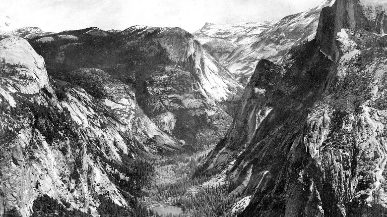 Tenaya Canyon, viewed from Glacier Point,