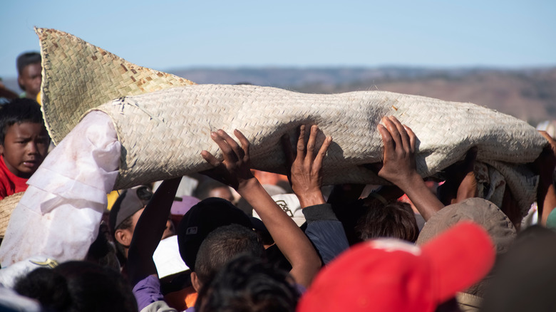 famadihana in Madagascar