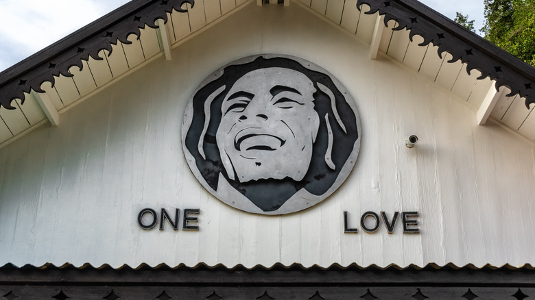 Bob Marley mausoleum entrance