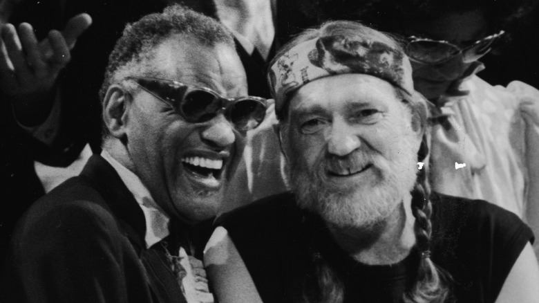 Ray Charles and Willie Nelson