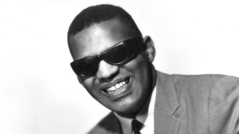 portrait of Ray Charles in 1962