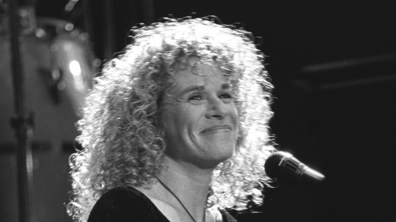 Carole King onstage in 1993