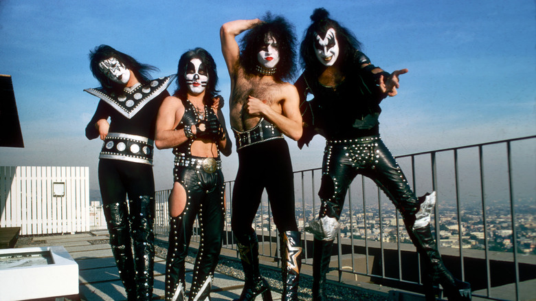 Kiss band shot, 1975