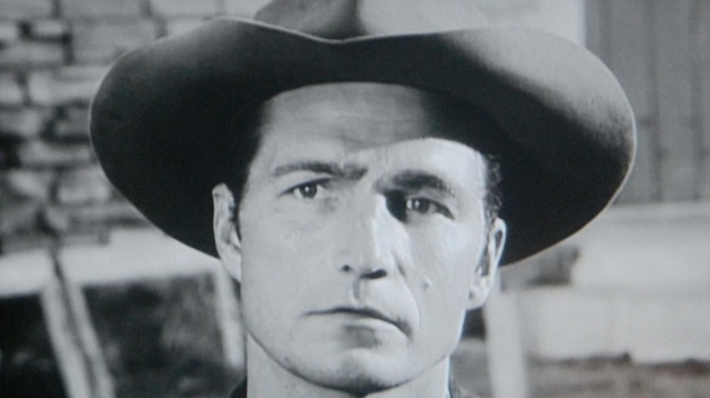 Eric Fleming in a hat Rawhide