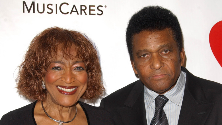 Charlie Pride and wife Rozene