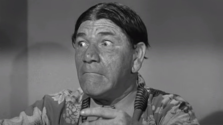 Shemp looking surprised