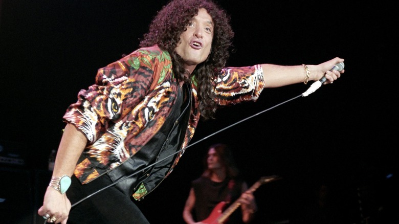 Quiet Riot's Kevin Dubrow performing onstage