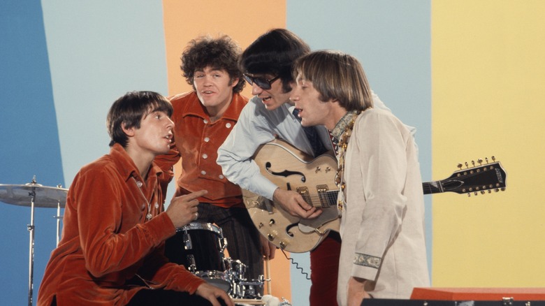 The Monkees performing