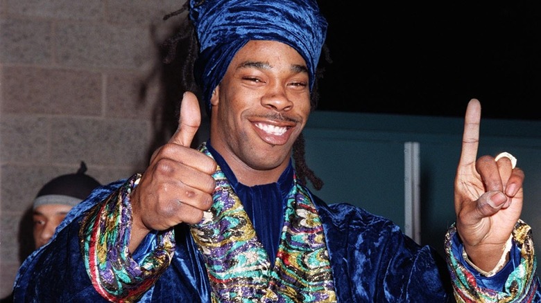 Busta Rhymes thumbs up