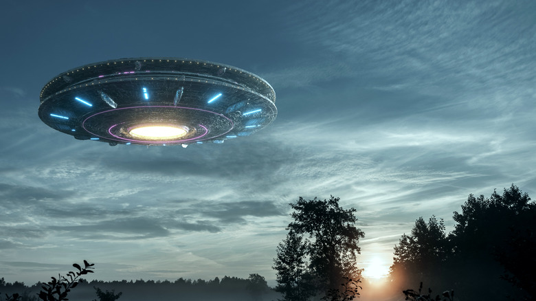 Imagined UFO alien ship 