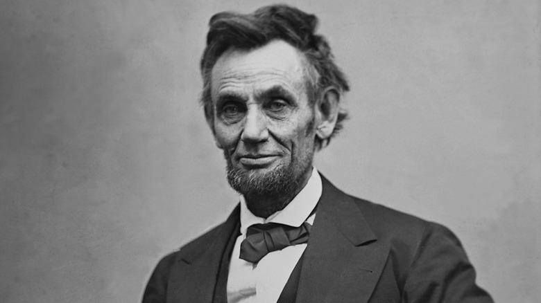 Abraham Lincoln seated