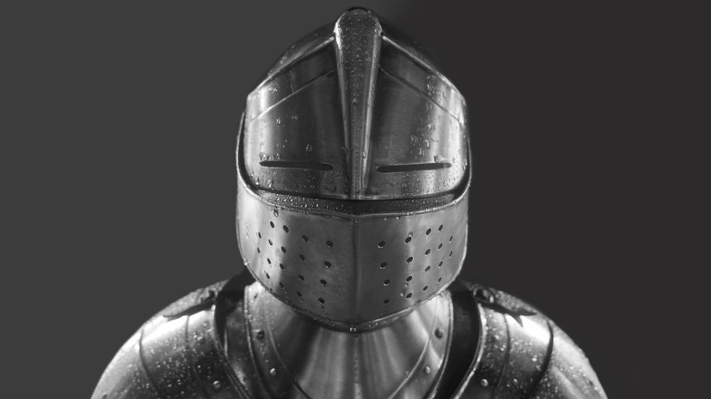 Knight in full armor