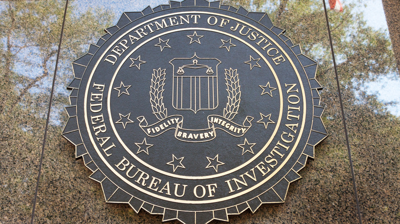 FBI logo building