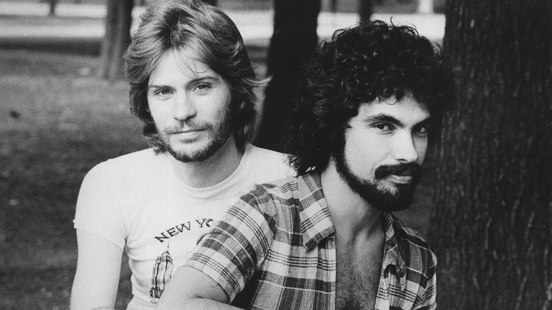 Hall and Oates, black and white