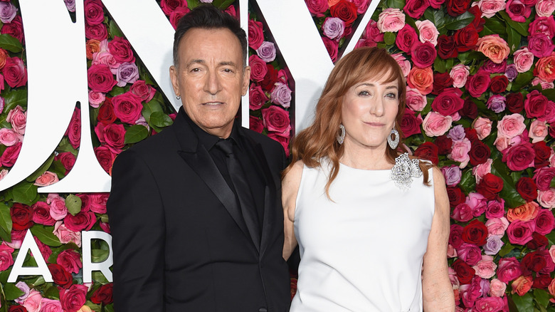 Bruce Springsteen with Patti Scialfa