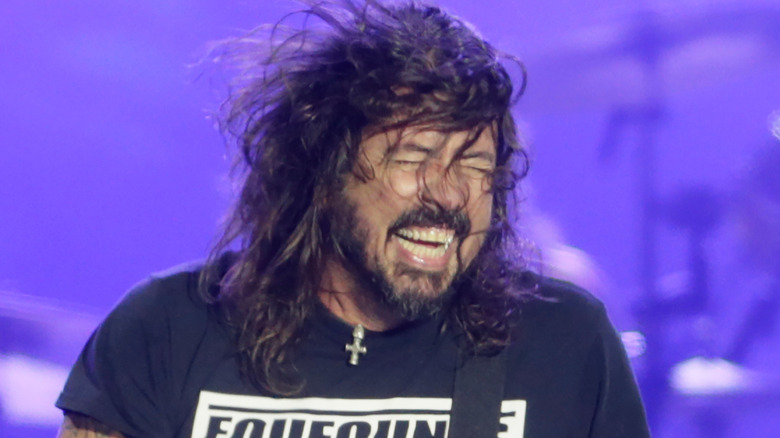 Dave Grohl of Foo Fighters onstage