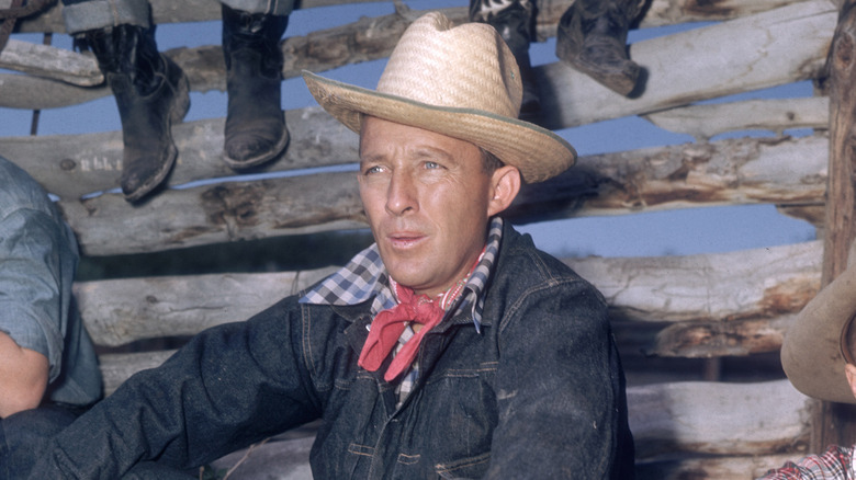 Bill Crosby wearing denim, 1948