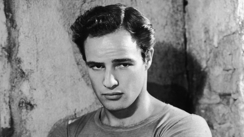 A young Marlon Brando