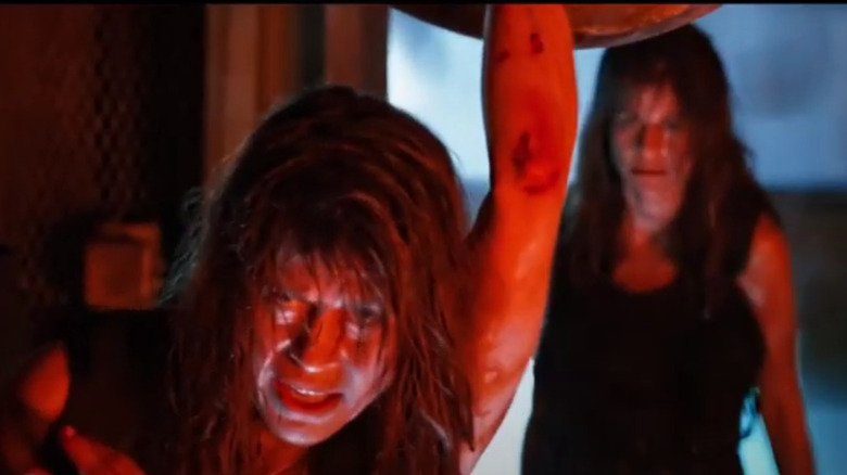 Linda Hamilton and sister in Terminator