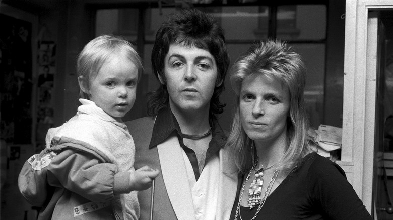 Linda McCartney, Paul McCartney, and James McCartney