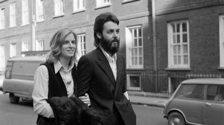 Paul and Linda McCartney 1971