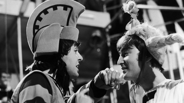 Paul McCartney and John Lennon in 1964