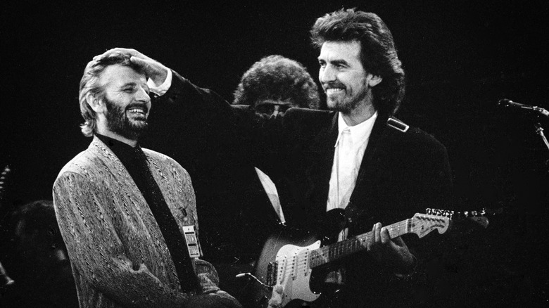 Ringo Starr and George Harrison