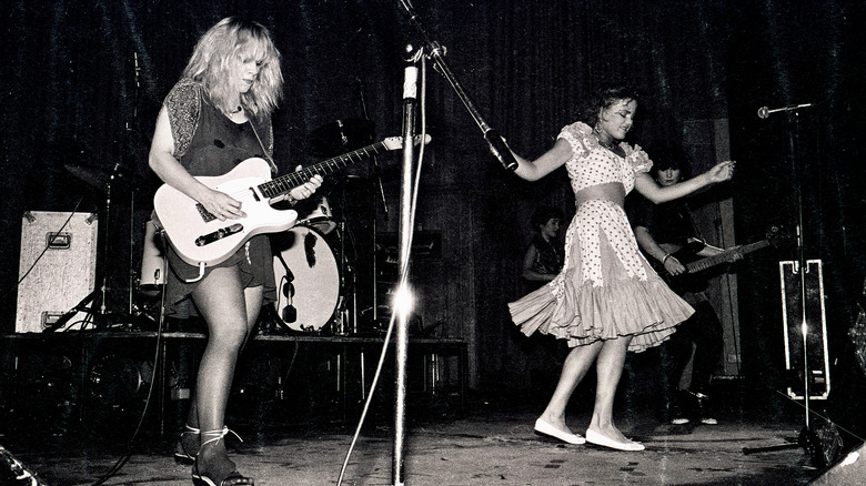 The Go-Go's performing in London