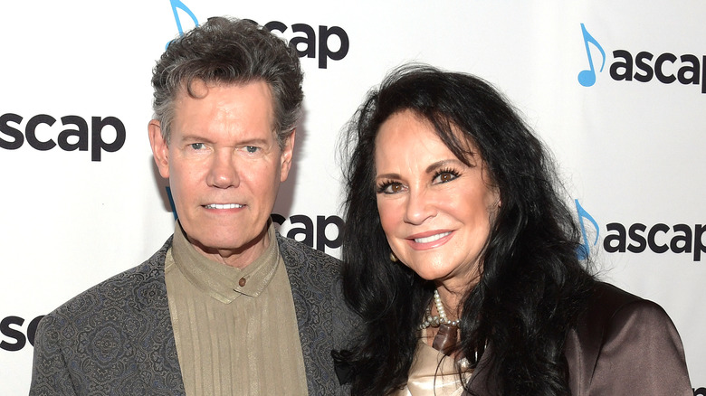Randy Travis and Mary Davis at the ASCAP Country Music Awards