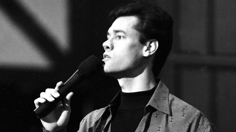 Young Randy Travis singing