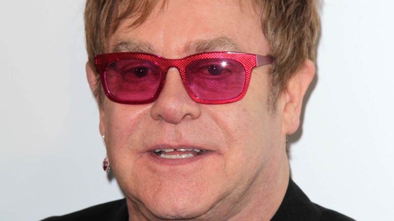 Elton John close-up