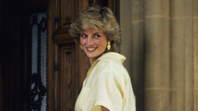 Princess Diana smiling