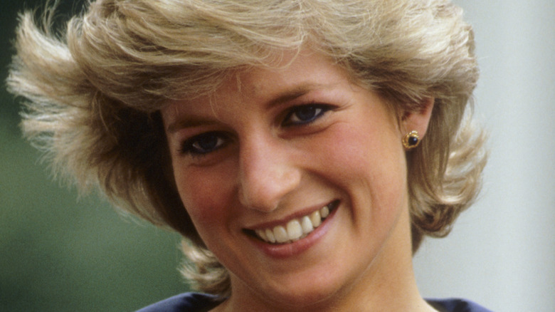 Princess Diana smiling