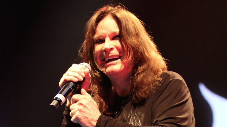 Ozzy Osbourne onstage