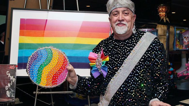 gilbert baker original rainbow pride flag