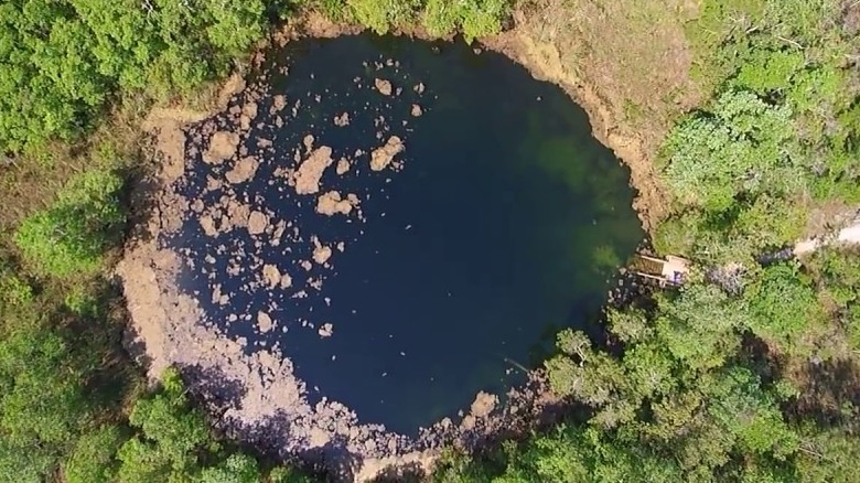 The Eagle's Nest from above.