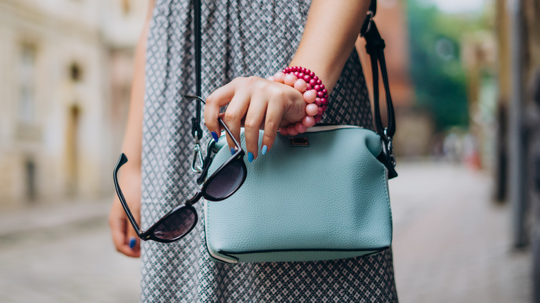 Lady with a handbag