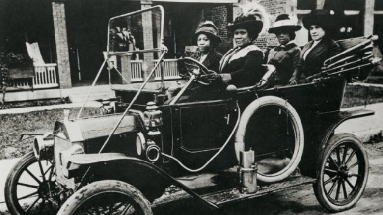 Madam C.J. Walker driving